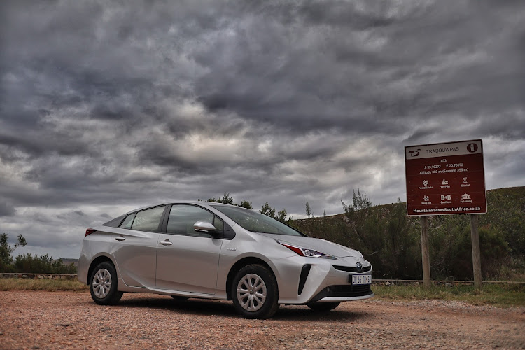 The fourth-generation Prius is built on Toyota's competent TNGA-C platform.