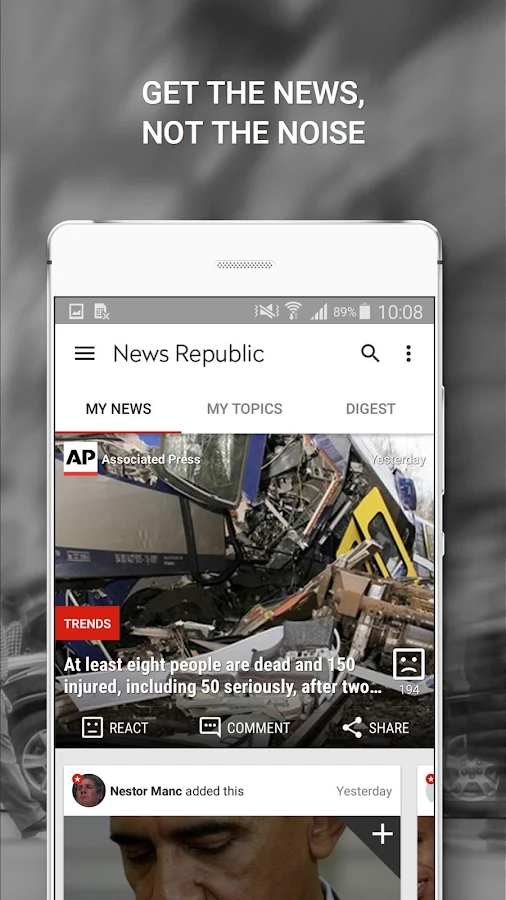    News Republic – Breaking news- screenshot  