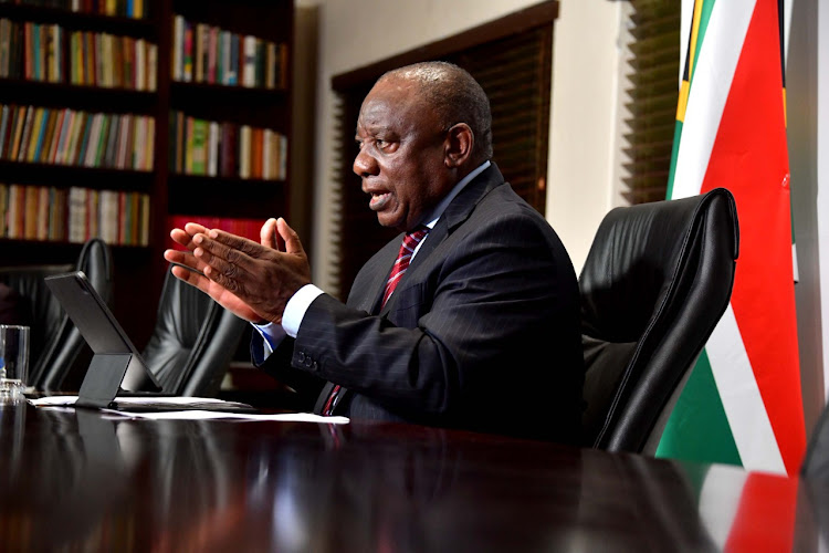 President Cyril Ramaphosa delivered a keynote address during the virtual launch of the Oxford Handbook of the South African Economy.