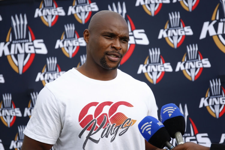 Luzuko Vulindlu during the Southern Kings training and team announcement at Nelson Mandela Bay Stadium on July 12, 2017 in Port Elizabeth, South Africa.