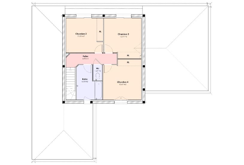  Vente Terrain + Maison - Terrain : 500m² - Maison : 162m² à Amboise (37400) 