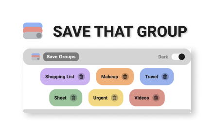 Save That Group - Save & Sync your GroupTabs Preview image 0