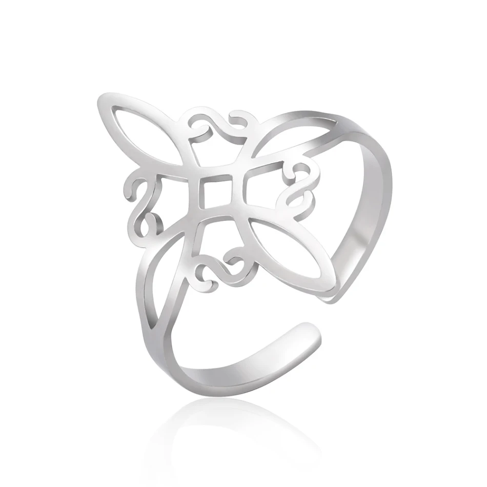 Solomon Viking Infinity Ring Kolye İlkbahar Kız Çocuk Kolyesi Takı Hediye Zarif Dayanıklı Eşsiz Tasarım