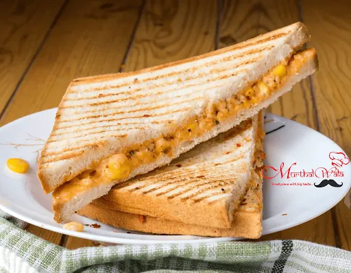 Corn & Cheese Grilled Sandwich