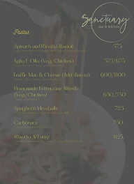 The Sanctuary Bar & Kitchen menu 7