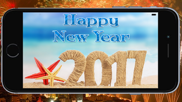 Happy New Year Greetings Screen 3