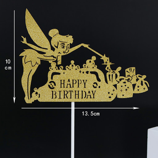 Title 1, Wedding cake decoration insert with antler, flo...