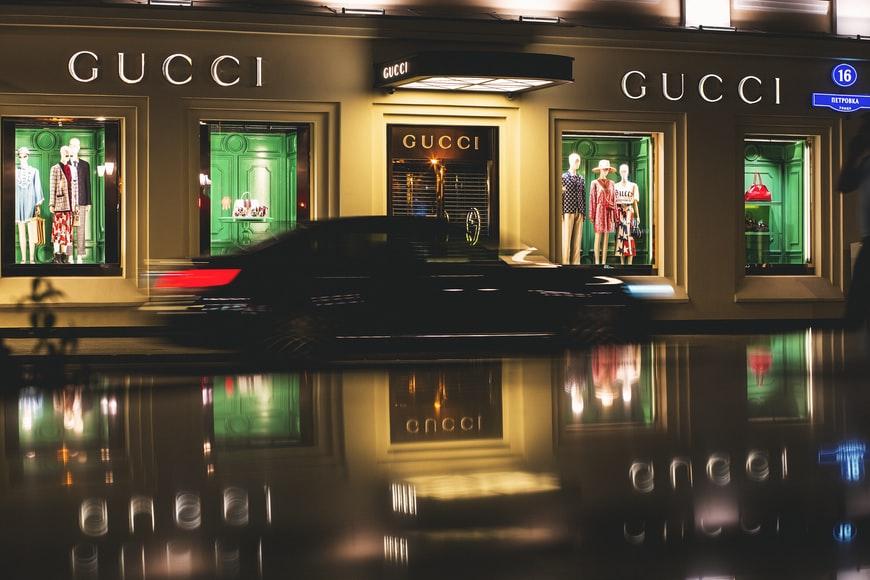 Gucci, An Italian high-end luxury store - Brittany Corporation