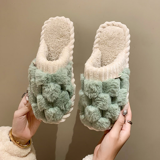 Title 7, Womens Cotton Slippers for Home, Non-slip Soft...