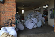 Some patients at Livingstone Hospital rely on their families to bring them pyjamas, gowns, and blankets due to shortages of clean linen and patient gowns. 