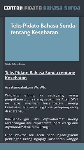 Contoh Pidato Bahasa Sunda Contoh Soal Dan Materi Pelajaran 3