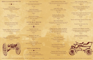 Hotel Vintage menu 2