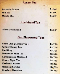 Abar Baithak menu 5