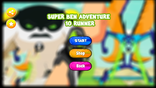 Screenshot Super Ben ten game alien world