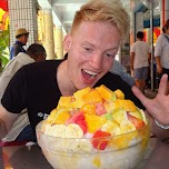 giant shaved ice in Kaohsiung in Kaohsiung, Taiwan 