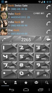 RocketDial Metal Theme apk Review