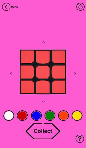 Screenshot Rubik's Cube Solver 3x3