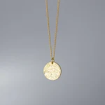 S925 Silver Necklace Gold