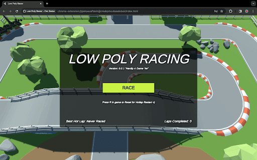 Low Poly Racer - Car Game