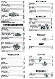 Pritam Family Restaurant & Bar menu 3