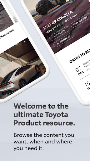 Screenshot Toyota Engage App