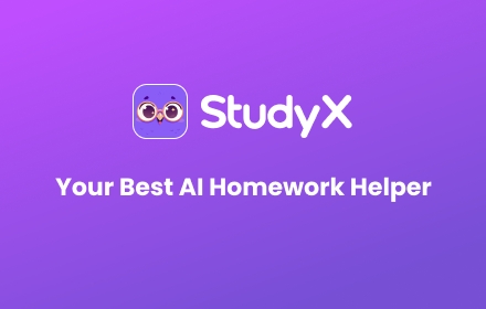 StudyX: AI Homework Helper Promo Image