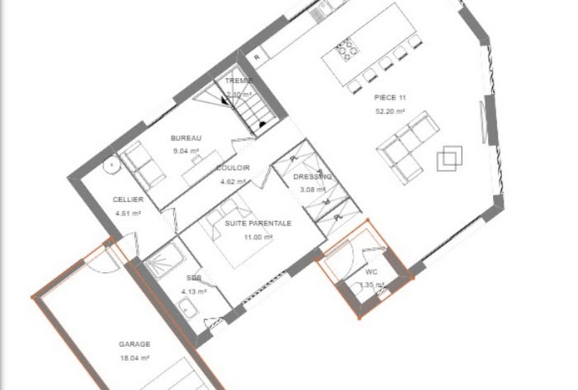  Vente Terrain + Maison - Terrain : 860m² - Maison : 130m² à Villeneuve-lès-Béziers (34420) 