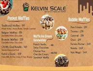 Kelvin Scale - Natural Ice Creams And Waffle menu 1