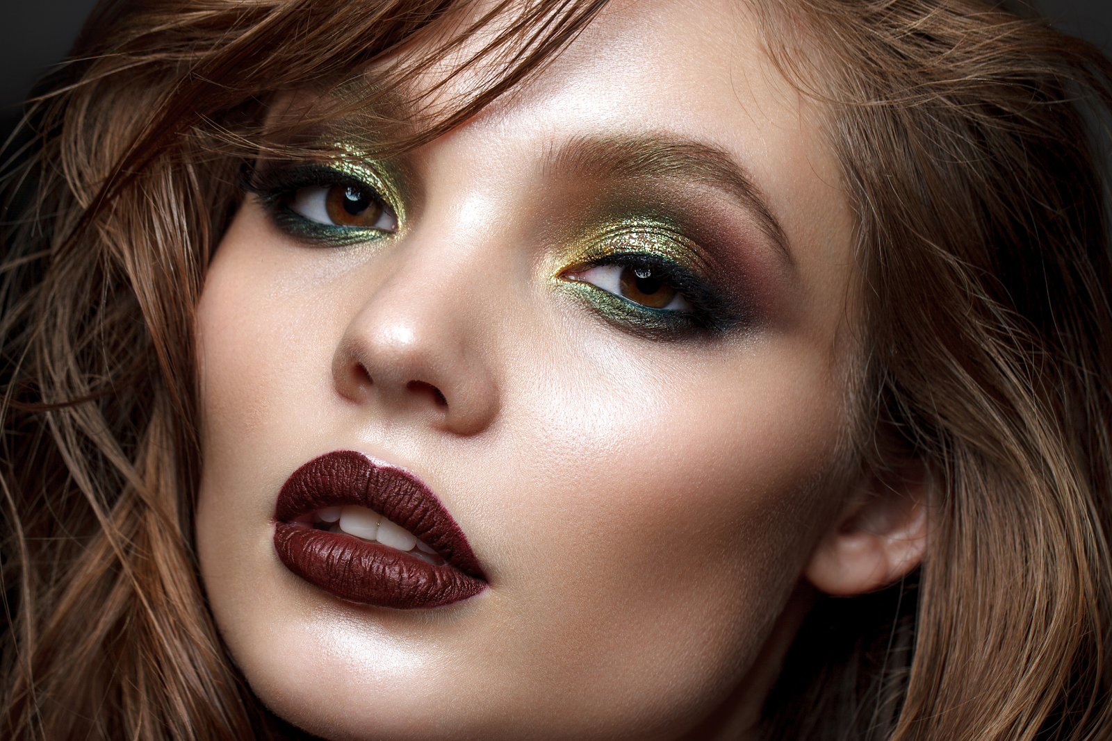 Lipstick for Green Eyeshadow