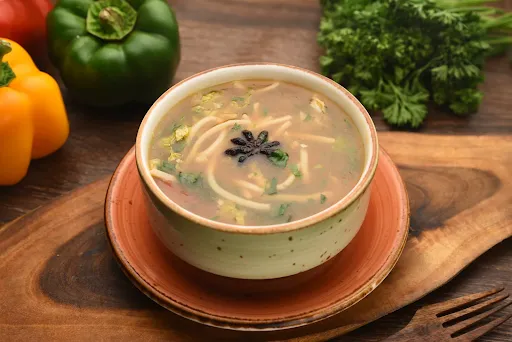 Veg Korean Noodles Soup