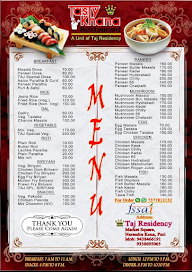Tasty Khana menu 1