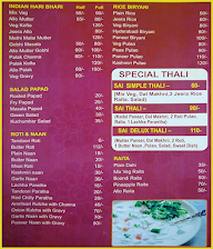 Arvind Bombay Fast Food menu 2