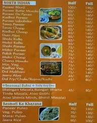 Sharma Dhaba menu 3