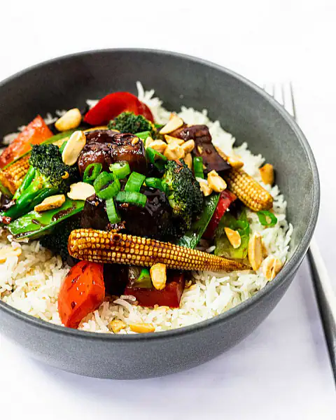 Veg Kung Pao Bowl