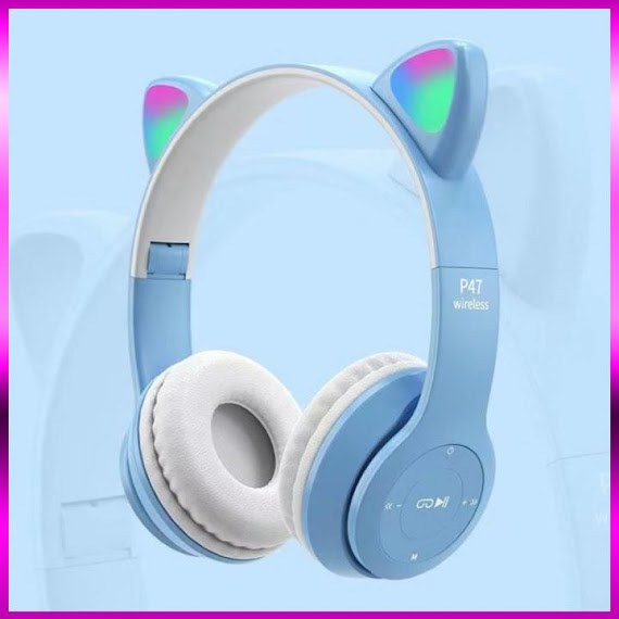 Tai Nghe Bluetooth Headphone Tai Bluetooth Không Dây Chụp Tai P47M - Có Mic Đàm Thoại Điều Chỉnh Âm Lượng - Bảo Hành 2 Năm