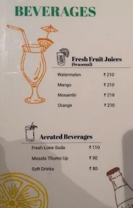 Sagar Ratna menu 2