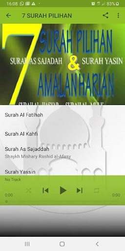 7 SURAH PILIHAN AMALAN HARIAN