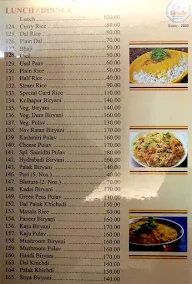 Sainidhi Restaurant menu 3