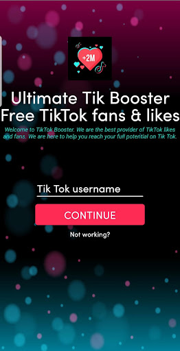 Ultimate TikBooster ❤️ Real Fans  Likes Hashtags