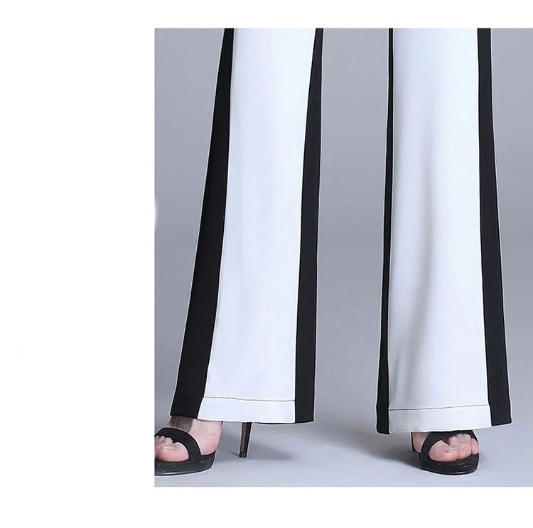 Title 2, Pantalon femme décontracté taille haute en mous...
