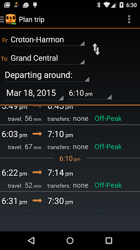 Screenshot Tracks: Metro-North