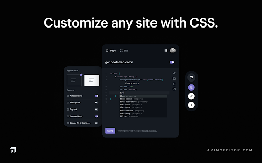 Amino: Live CSS Editor