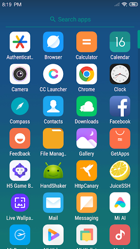 Screenshot X Launcher