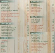 Salad Times menu 2