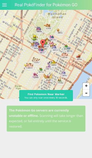 Real PokéFinder for Pokémon GO