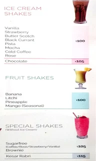 Giani's Ice Cream menu 6