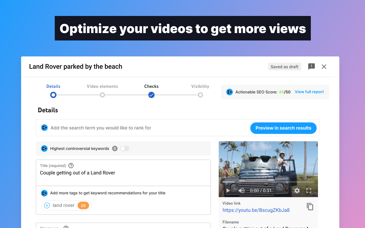 vidIQ Vision for YouTube Preview image 6