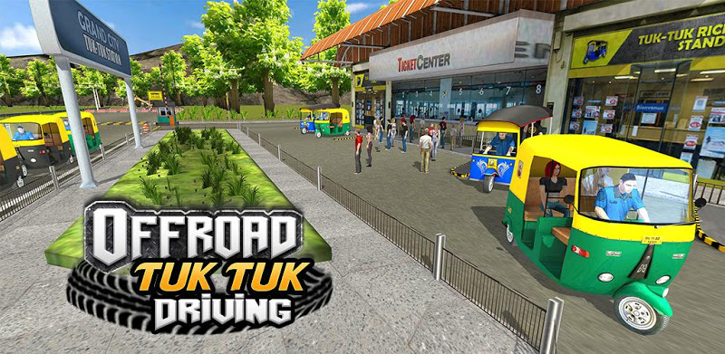 Offroad Tuk Tuk Driving Simulator Free