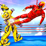 Cover Image of ダウンロード Grand Robot Hero Ring Fighting: Wrestling Games 1.0 APK