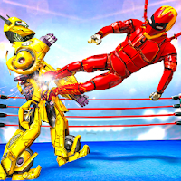 Grand Robot Hero Ring Fighting Wrestling Games